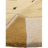 Bloomingville Mini Bež/jantarni vunen dječji tepih ø110 cm Sun – | shoptok.hr