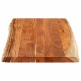 Stolna ploča 100x60x2,5 cm pravokutna bagremovo drvo živi rub | shoptok.hr