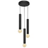  Visilica na sajli TUBA 3xE27/15W/230V crna | Eponuda.com
