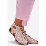 Maciejka Patterned Leather Ankle Boots | ePonuda.com