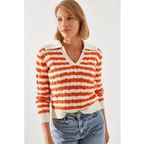 Bianco Lucci Hair Polo Neck Sweater | Shoptok.si