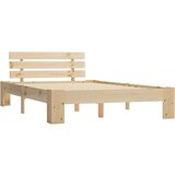  Posteljni okvir iz trdne borovine 140x200 cm | Shoptok.si