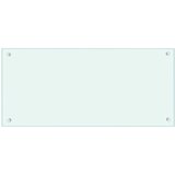  Kuhinjski zid 2 pcs Bijelo 90 x 40 cm Staklo otporno na udarce | shoptok.hr