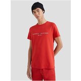 Tommy Hilfiger Red Men's T-Shirt - Men Cene