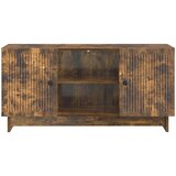 TV ormar 102 x 34,5 x 50 cm Dimljeni hrast Konstruirano drvo | shoptok.hr