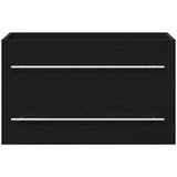 Ormarić za umivaonik crni hrast 80x38,5x48 cm Konstruirano drvo | shoptok.hr