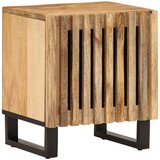  Noćni ormarići 2 kom 40x34x46 cm od masivnog grubog drva manga | shoptok.hr