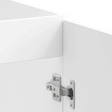  Donji ormarić za Lavabo - Umivaonik Lucca sjaj bijeli konstruirano drvo | shoptok.hr