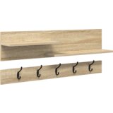 vidaXL Vješalica za kapute na zidu sonoma hrast 90 x 15 x 36 cm | shoptok.hr