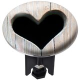 Wenko Zamašek za umivalnik Pluggy XL Srce (premer: 6,2 cm) Cene