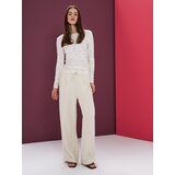 Sinsay Wide leg hlače s mješavinom viskoze | shoptok.hr