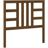  Uzglavlje za krevet boja meda 106 x 4 x 100 cm masivna borovina | shoptok.hr