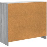  Kreveta Siva sonoma 89 x 34,5 x 77 cm Konstruirano drvo | Eponuda.com