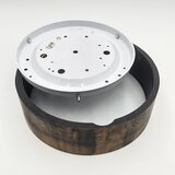 plafonsko svetlo oak smoky 1xE27/15W/230V ø 27,5 cm hrast/tamno braon | Eponuda.com