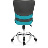 MID.YOU Mladinski Vrtljivi Stol Kiddy Comfort I, Siva, Turkizna | Shoptok.si