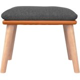  Tabure tamnosivi 45x29 5x35 cm od tkanine i umjetne kože | shoptok.hr