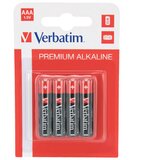  Baterija alkalna 1,5V AAA pk4 Verbatim 49920 LR03 blister Cijene