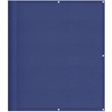  The Living Store Balkonsko platno modro 120x1000 cm 100 % poliestrski oxford - Balkonsko Platno, (21498473) | Shoptok.si