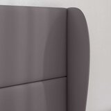  Uši uzglavlja Siva nijansa 80 x 23 x 6 cm PVC | shoptok.hr