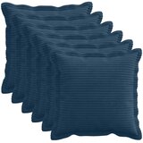  Presvlaka za jastuk 6 kom. HOUTEN Mornarsko plava 30 x 30 cm | shoptok.hr