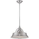 Elstead Lighting Elstead Stropna svetilka s kupolo, 2 luči, brušen nikelj, E27, (22097862) | Shoptok.si