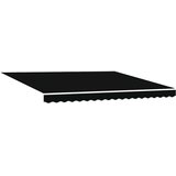  Tkanina za tende s Crna 400 × 300 cm Poliester | shoptok.hr