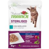Natural trainer Adult Sterilised - Bakalar (24 x 85 g) | shoptok.hr