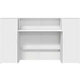  Recepcijski stol bijeli 180x50x103 5 cm izrađeno drvo | shoptok.hr