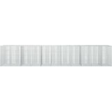  Gabion s žicom debljine 3,5 mm i mrežom 5x2,5 cm 550x30x100 cm | shoptok.hr