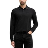Calvin Klein Jeans Polo majice dolgi rokavi LV04RE201G Črna Cene