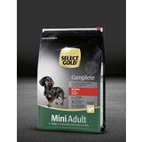 Select Gold dog complete mini adult beef 1kg Cene