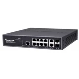 AW-GEV-107A-130 upravljivi poe svič, 8xGbE RJ45(PoE+) +2xGbE RJ45/SFP combo, power budžet 130W, integrisana networkview aplikacija