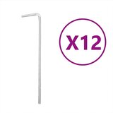 vidaXL LED božićno drvce sa šiljcima 1534 LED toplo bijelo 500 cm | shoptok.hr