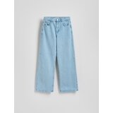 Reserved Straight fit traperice - plava | shoptok.hr