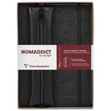  Set notes s gumicom A5 D 96L + pernica, crna | shoptok.hr
