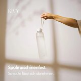 KIVY 1 l bela/zlata steklenica za pijačo | Shoptok.si