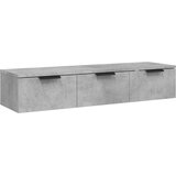  Zidni ormarić boja betona 102x30x20 cm od konstruiranog drva | Eponuda.com