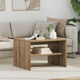  Klubska miza Umetni hrast 60 x 50 x 40 cm Konstruiran les, (5000120494) | Shoptok.si