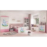 HAPPYKIDS OTROKA POSTELJA DREAMY SLONEK (VE BARV IN DIMENZIJ)-Roza-80x160 | Shoptok.si