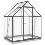 Furnova Rastlinjak z okvirjem antracit 169x114x202 cm aluminij, (21948495) | Shoptok.si