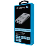 Sandberg prenosna baterija (powerbank) wireless, 10.000 mah, siva | Shoptok.si