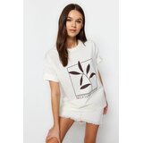 TRENDYOLMILLA Ženska majica TWOSS23TS00267, Bela | Eponuda.com