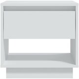 Noćni ormarići 2 kom bijeli 45x34x44 cm konstruirano drvo | shoptok.hr