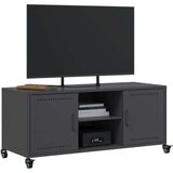 vidaXL TV omarica črna 100,5x39x43,5 cm hladno valjano jeklo, (21242102) | Shoptok.si