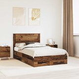  Krevetna konstrukcija Staro drvo 120 x 190 cm Konstruirano drvo | shoptok.hr
