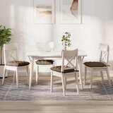  Jastučići za sjedenje 4 pcs Smeđa 40 x 40 x 6 cm tkanina | shoptok.hr
