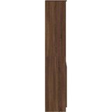 vidaXL Visoka komoda boja hrasta 50x35x180 cm od konstruiranog drva | shoptok.hr