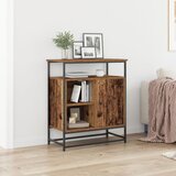 vidaXL Sideboard Staro drvo MDF i metal Srednji Skladište Bife kabinet Cijene