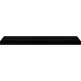 vidaXL Okenske police 2 kosa temno rjava 90x25x2 cm trdna hrastovina | Shoptok.si