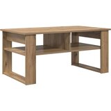  Klubska miza Umetni hrast 96 x 54 x 44 cm Konstruiran les, (5000121328) | Shoptok.si